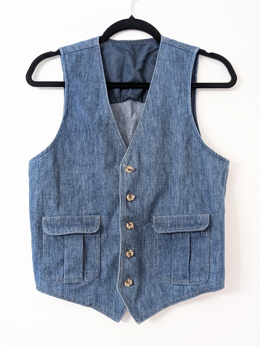 Vintage Lee Denim Vest Separate Lees